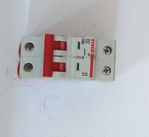 Breaker 2P Steck p/riel C20