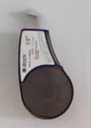 Cinta vynil blanco Brady 1/2" usada