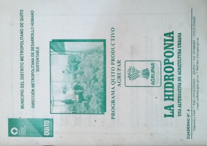 La Hidroponia - Una alternativa agricultura urbana