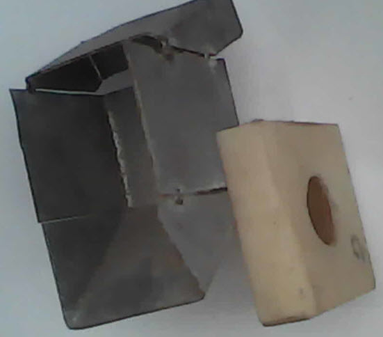 Cuchareta y soporte plástico